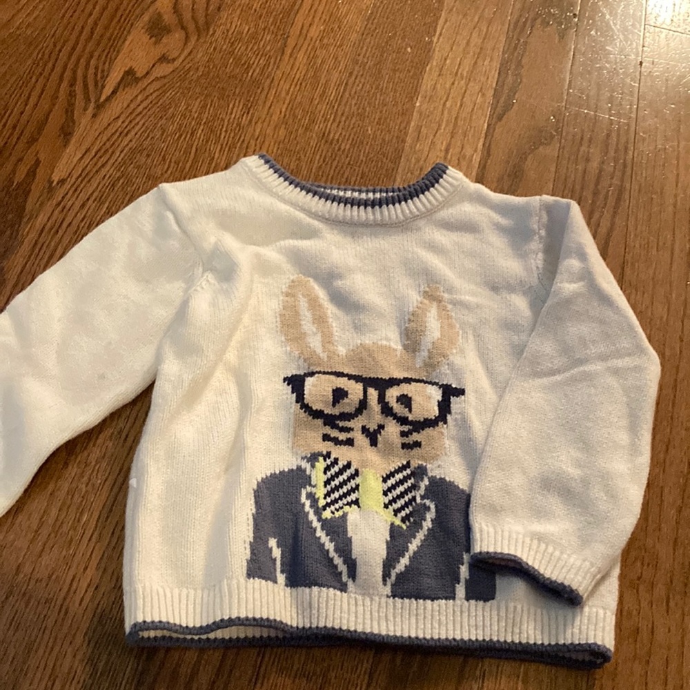 Toddler easter/ bunny sweater